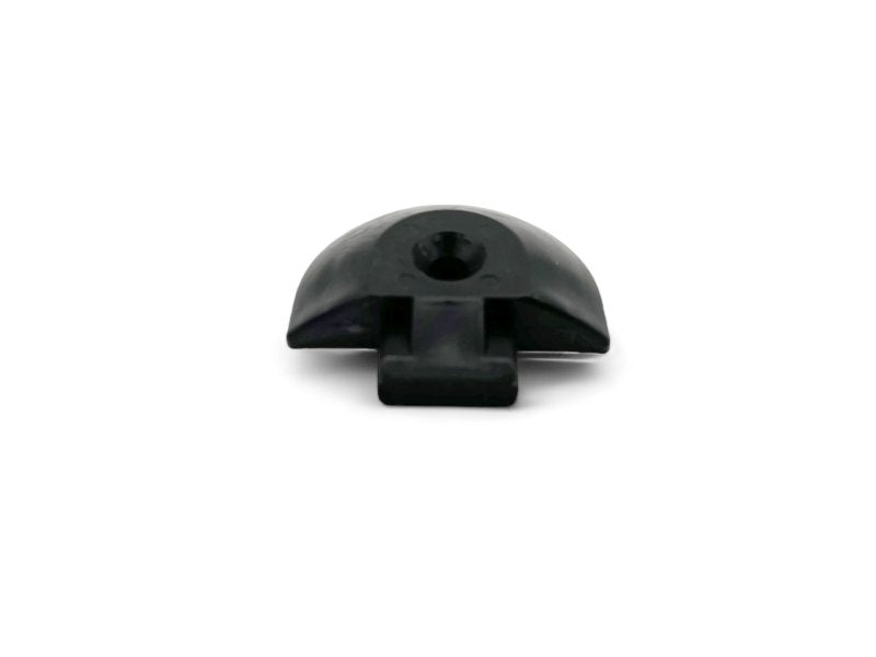 Endkappe Kunststoff schwarz für Aero-Schiene (halbrund)