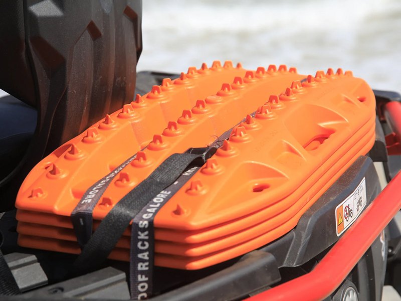 Sandbleche Maxtrax Mini + Jaxbase orange - set — Maxtrax