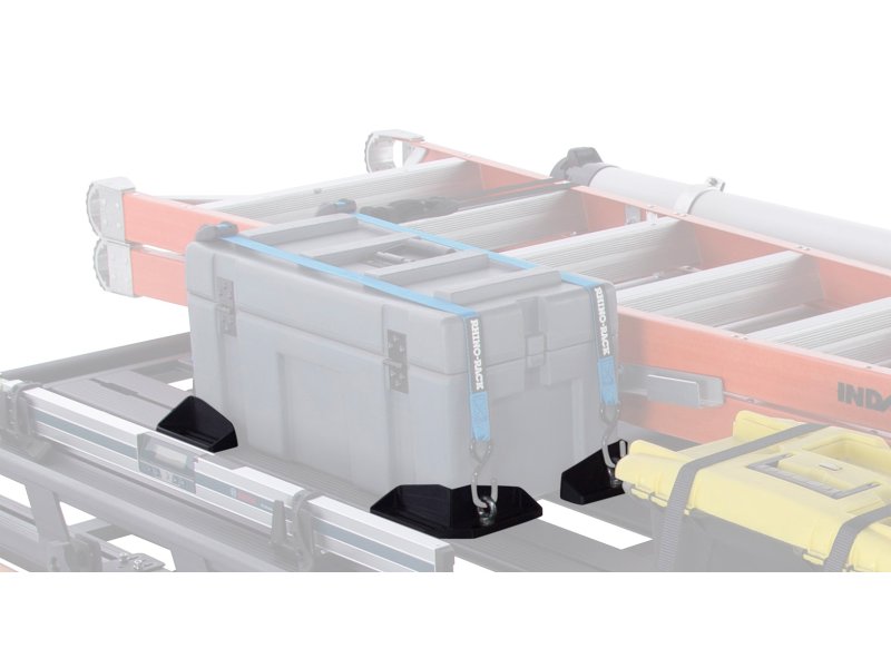 Kit 4 Eckstücke mit Ösen zur Positionierung von Elementen auf Dachträger — Rhino Rack