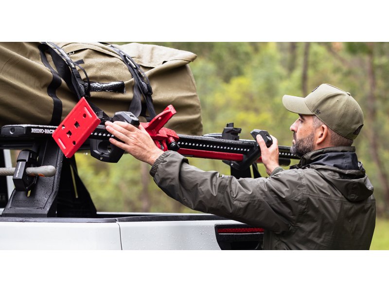 Rhino-Rack Stow iT Halterungen für Zubehörträger, groß (2 Stück)