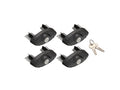 Kit 4 embouts verrouillables à clé für barres Vortex — Rhino Rack