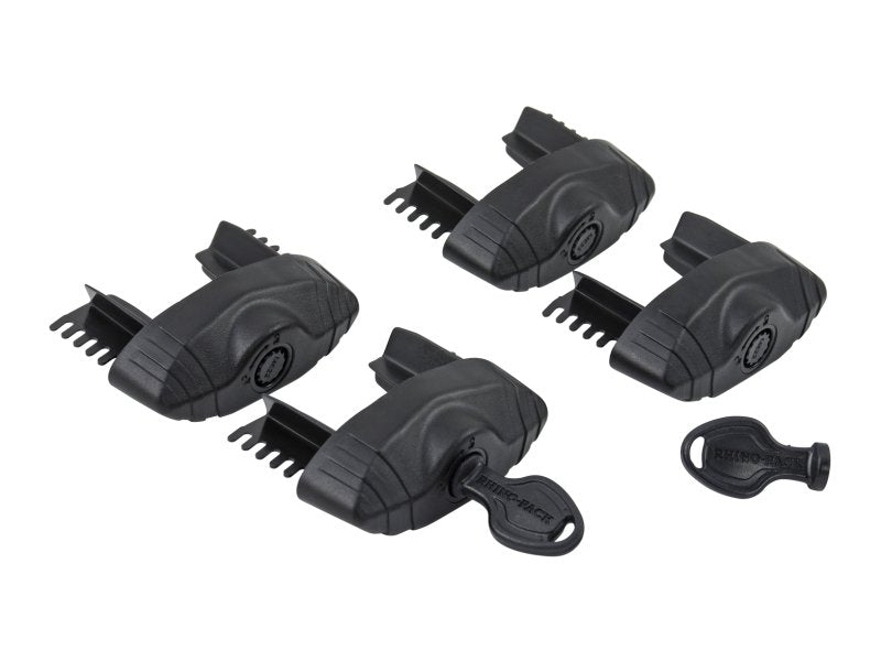 Kit 4 abschließbare Endkappen Dachträger-Querträger Vortex Secure Core Rhino Rack — Rhino Rack
