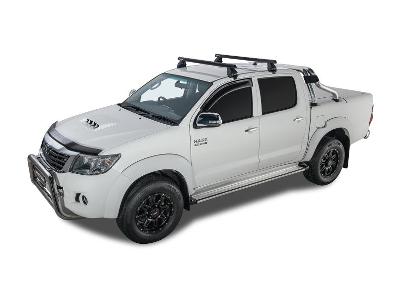 Kit 2 Dachträger-Querträger Heavy Duty noire 1375mm série 2500 Toyota Hilux Vigo 2005-2015 — Rhino Rack