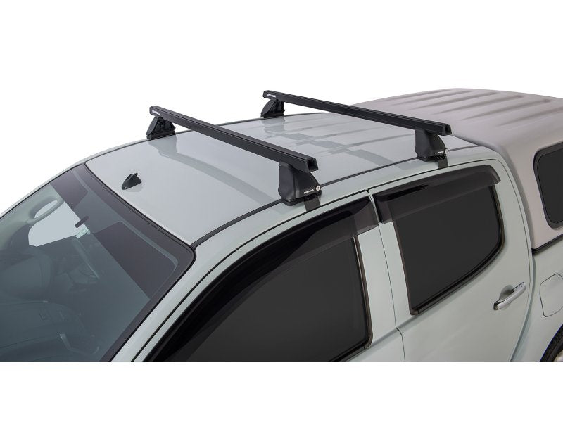 Kit 2 Dachträger-Querträger Heavy Duty schwarz 1375mm Serie 2500 Isuzu D-Max Gen II, TF (SX) 2016-2020 — Rhino Rack
