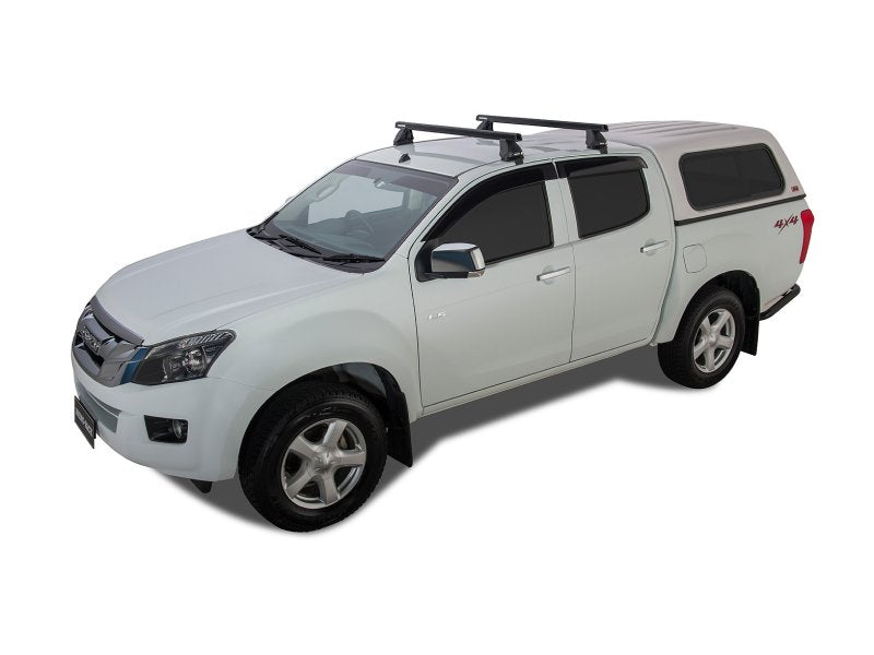 Kit 2 Dachträger-Querträger Heavy Duty schwarz 1375mm Serie 2500 Isuzu D-Max Gen II, TF (SX) 2016-2020 — Rhino Rack