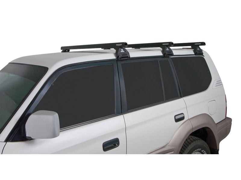 Kit 3 Střešní nosič – příčníky černé 1375mm Heavy Duty RL110 Trackmount Toyota Land Cruiser — Rhino Rack