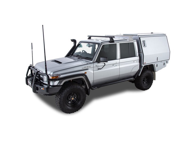 Kit 1 Dachträger-Querträger schwarz Heavy Duty 1500mm mit Fuß RCL150 — Rhino Rack