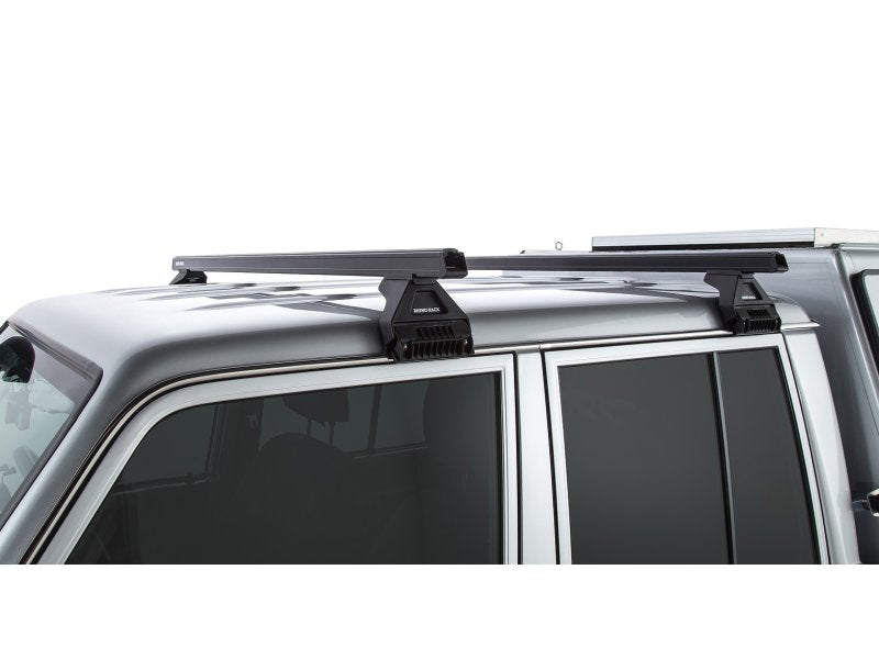 Kit 2 Dachträger-Querträger schwarz Heavy Duty 1500mm mit Füßen RL150 — Rhino Rack