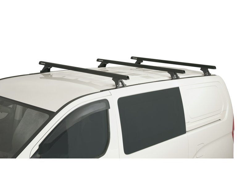 Kit 3 Dachträger-Querträger schwarz Heavy Duty 1500mm mit Füßen RLTF Hyundai iLoad/iMax 2008-2021 — Rhino Rack