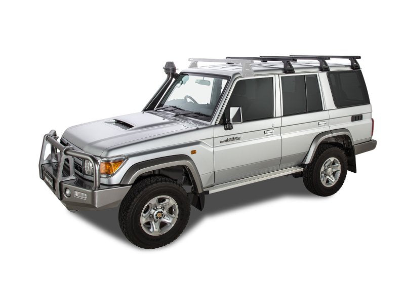 Kit 3 Dachträger-Querträger noire Heavy Duty 1500mm avec pieds RL150 Toyota Land Cruiser série 76 2007 — Rhino Rack