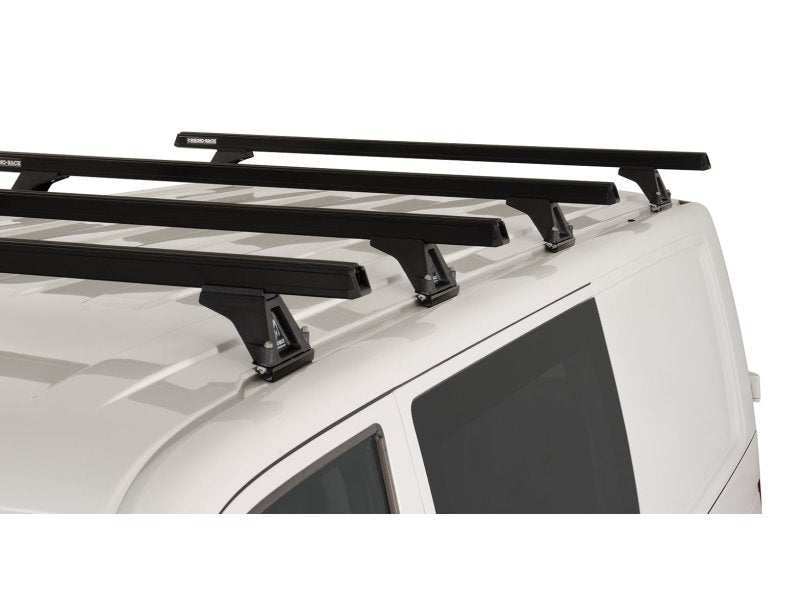 Kit 4 Dachträger-Querträger schwarz Heavy Duty 1500mm mit Füßen RLTF Volkswagen Caravelle/Multivan/Transporter T5/T6 — Rhino Rack