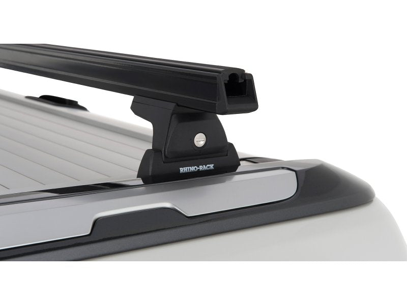 Kit 2 Dachträger-Querträger schwarz Heavy Duty 1500mm mit Füßen RLT600 Ford Ranger Wildtrak T6/T7/T8 2012-2022 — Rhino Rack