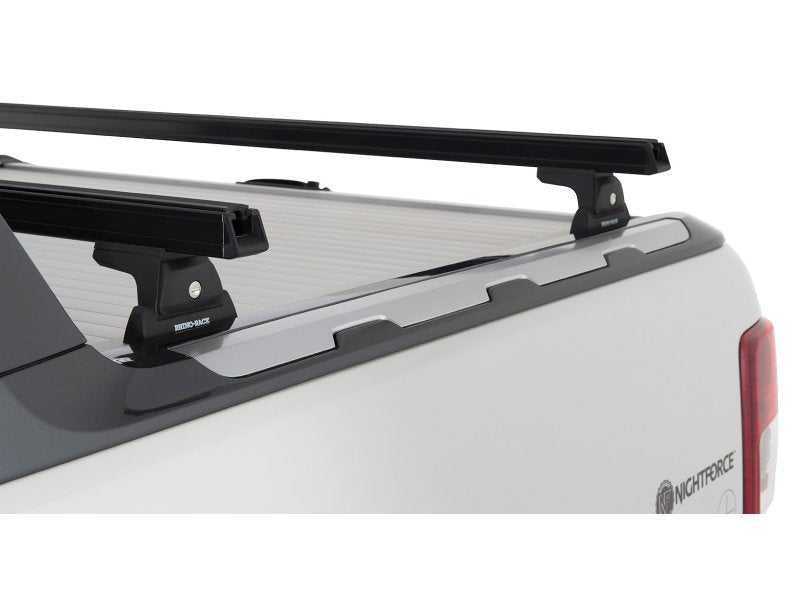 Kit 2 Dachträger-Querträger schwarz Heavy Duty 1500mm mit Füßen RLT600 Ford Ranger Wildtrak T6/T7/T8 2012-2022 — Rhino Rack