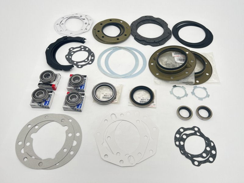 N4-Offroad Dichtungssatz Achsschenkelkugeln & -lager für Toyota Land Cruiser Serie 7 mit ABS (ab 2012)