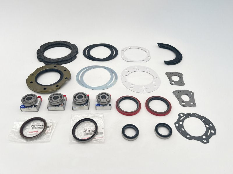 N4-Offroad Dichtungssatz Achsschenkelkugeln & -lager für Toyota Land Cruiser Serie 7 (1990–1999) – elektrische Naben