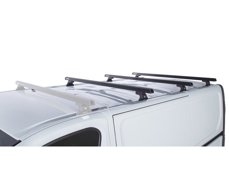 Kit 3 Dachträger-Querträger 1650mm vorn/Mitte/hinten schwarz Heavy Duty mit Füßen RLT600 — Rhino Rack
