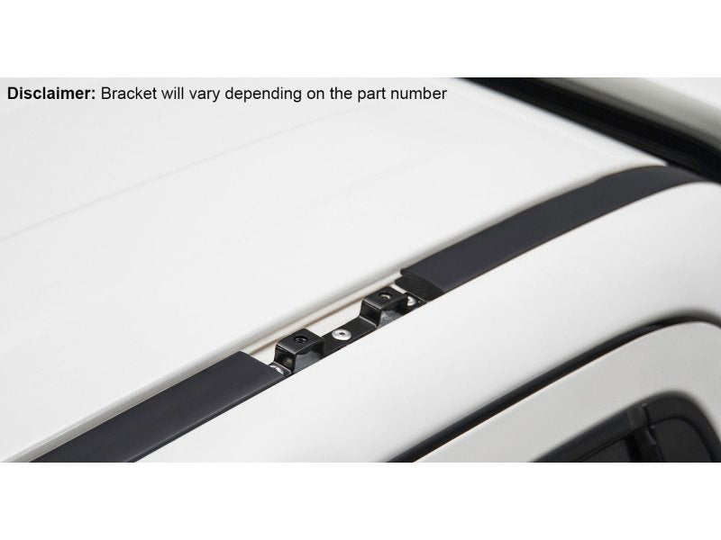 Sada 2 střešních nosičů - příčníků černá Heavy Duty 1500mm RLT600 pro montáž do žlábku — Rhino Rack