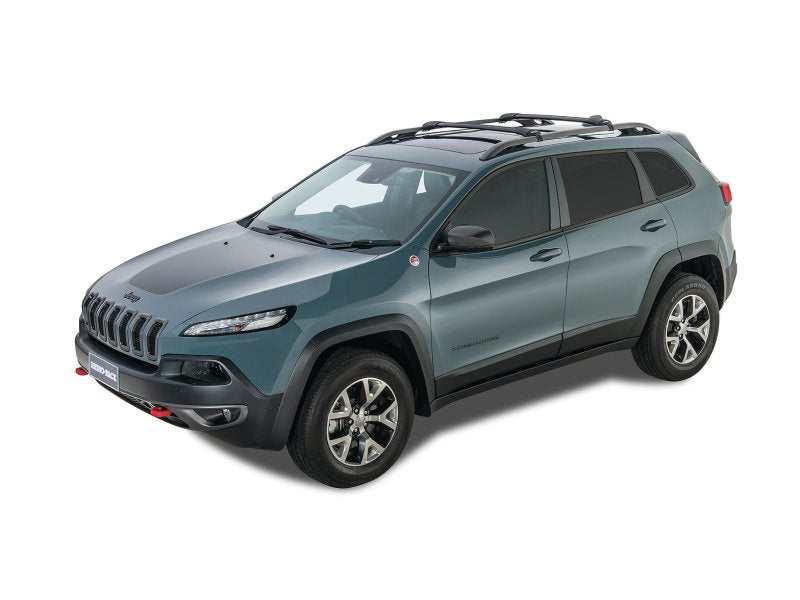 Sada 2 černých střešních nosičů Vortex StealthBar — Rhino Rack