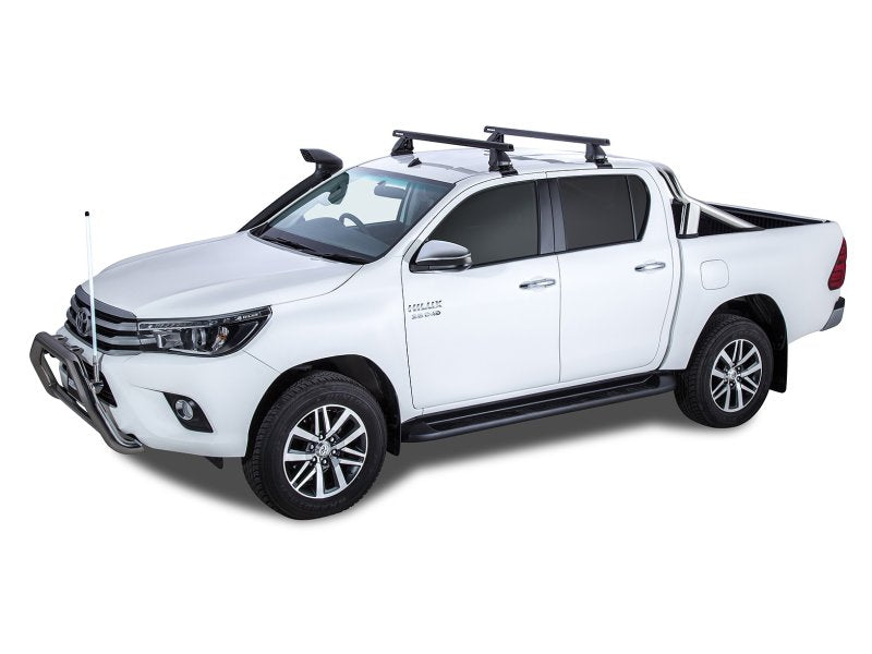 Kit 2 Dachträger-Querträger Heavy Duty noire 1250mm série 2500 Toyota Hilux Revo 2015 — Rhino Rack