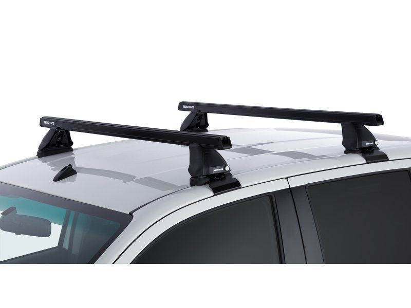 Kit 2 Dachträger-Querträger Heavy Duty schwarz 1250mm Serie 2500 Toyota Hilux Revo 2015 — Rhino Rack