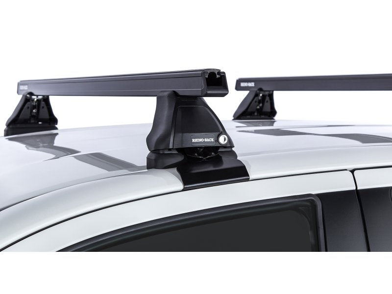 Kit 2 Dachträger-Querträger Heavy Duty schwarz 1250mm Serie 2500 Toyota Hilux Revo 2015 — Rhino Rack