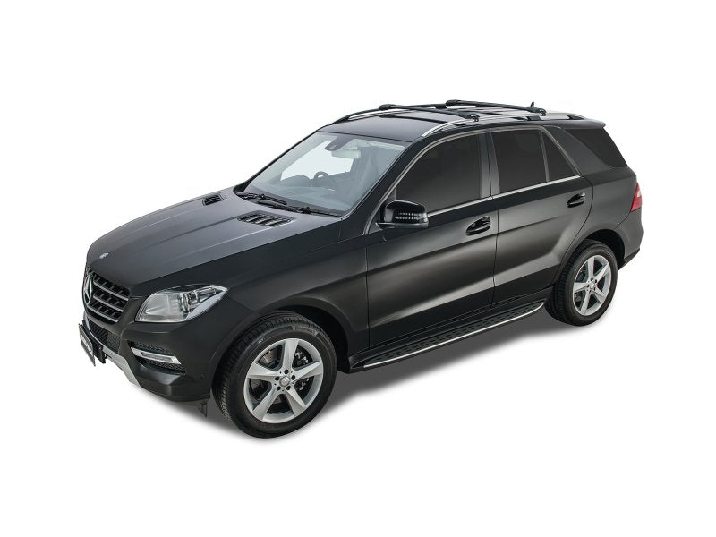 Sada 2 střešních nosičů s příčníky, černé 905 / 965 mm, Vortex montáž StealthBar — Rhino Rack