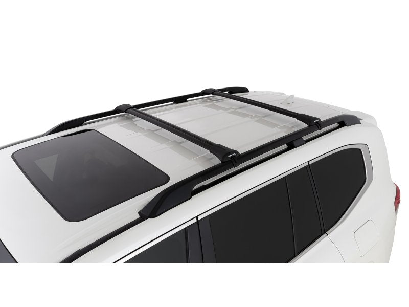 Sada 2 střešních nosičů s příčníky, černé 905 / 965 mm, Vortex montáž StealthBar — Rhino Rack