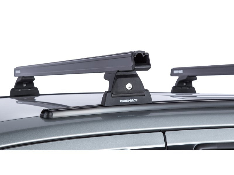 Kit 2 Dachträger-Querträger schwarz 1250mm Heavy Duty RLT600 Trackmount Nissan Navara NP300 2015-2021 — Rhino Rack
