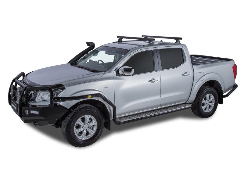 Kit 2 Dachträger-Querträger schwarz 1250mm Heavy Duty RLT600 Trackmount Nissan Navara NP300 2015-2021 — Rhino Rack