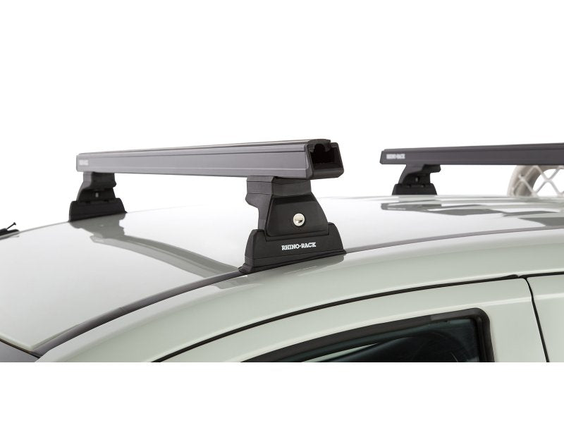 Kit 2 Dachträger-Querträger schwarz 1250 mm Heavy Duty RLT600 Ditch Mount Mitsubishi L200 Gen V MQ/MR 2015 — Rhino Rack