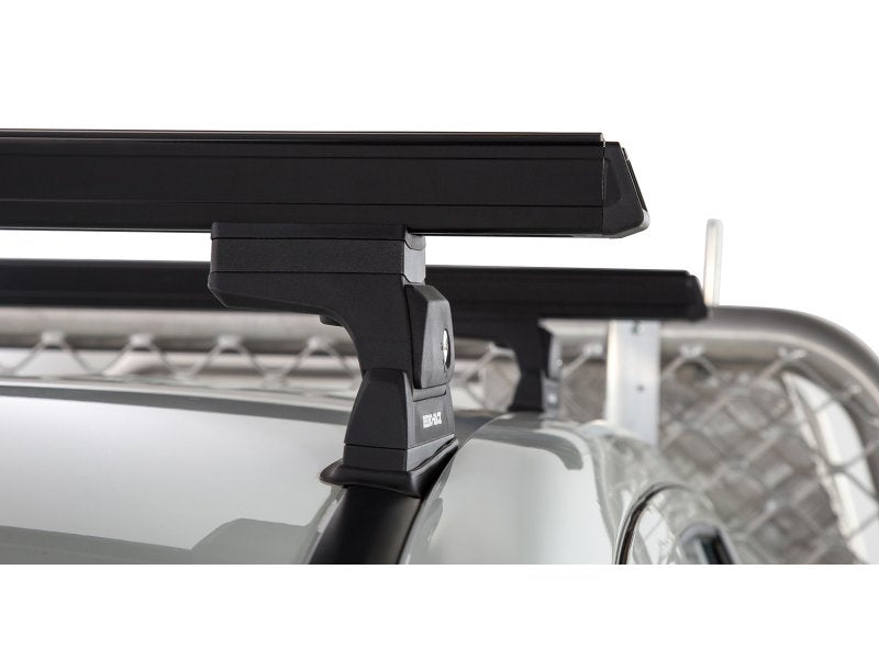 Kit 2 Dachträger-Querträger schwarz 1250 mm Heavy Duty RLT600 Ditch Mount Mitsubishi L200 Gen V MQ/MR 2015 — Rhino Rack