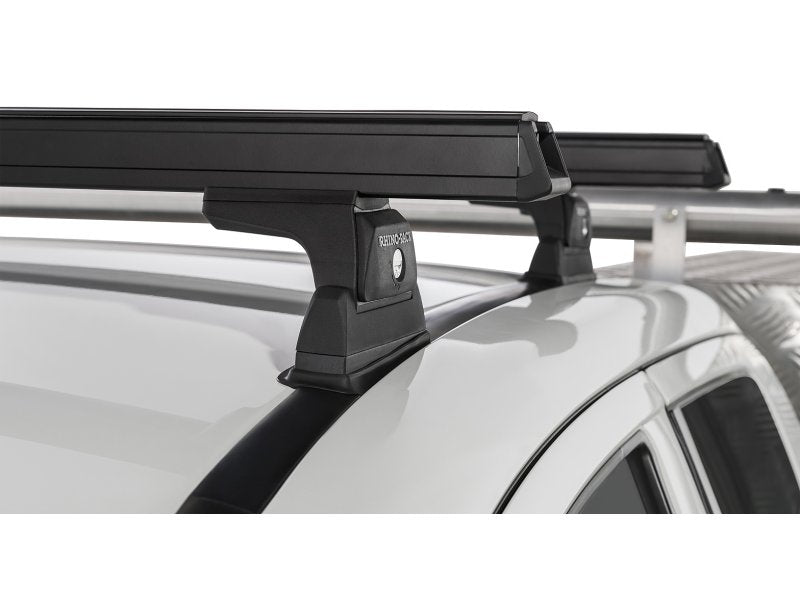 Kit 2 Dachträger-Querträger schwarz 1250 mm Heavy Duty RLT600 Ditch Mount Mitsubishi L200 Gen V MQ/MR 2015 — Rhino Rack