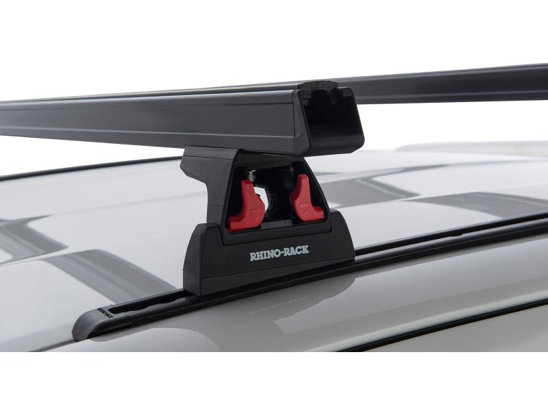 Kit 2 Dachträger-Querträger HD 1250mm mit Füßen RLT600 Hilux Revo Xtra Kabine 2015+ — Rhino Rack
