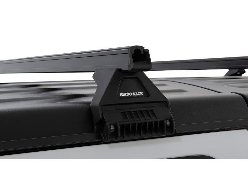 Kit 3 Dachträger-Querträger schwarz Heavy Duty 1500mm mit Füßen RL110 Jeep Wrangler JL 2019+ — Rhino Rack