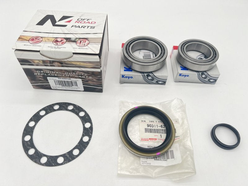 N4-Offroad Radlager-Satz hinten für Toyota Land Cruiser HDJ80 & HZJ7 mit Scheibenbremse