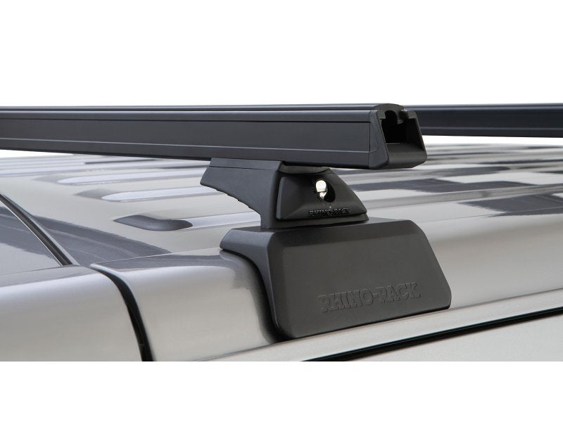 Kit 3 Dachträger-Querträger schwarz 1500mm RCL Rhino-Rack Backbone Heavy Duty Jeep Wrangler JL 2019 — Rhino Rack