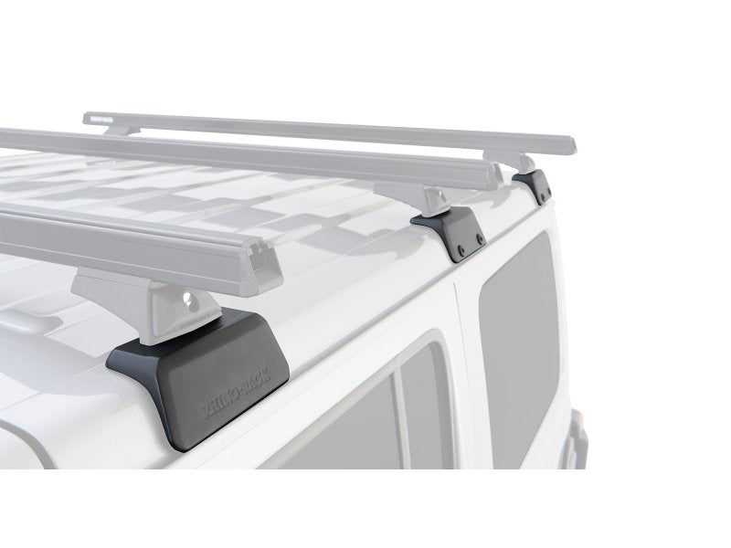 Kit 3 Dachträger-Querträger schwarz 1500mm RCL Rhino-Rack Backbone Heavy Duty Jeep Wrangler JL 2019 — Rhino Rack