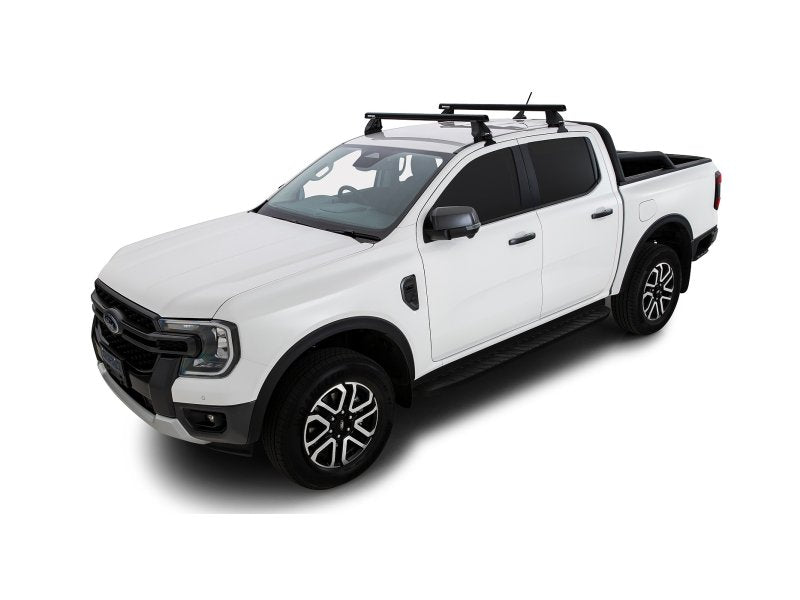 Kit 2 Dachträger-Querträger Heavy Duty schwarz 1250mm Serie 2500 Ford Ranger T9 & Raptor T9 (P703) 2022 — Rhino Rack