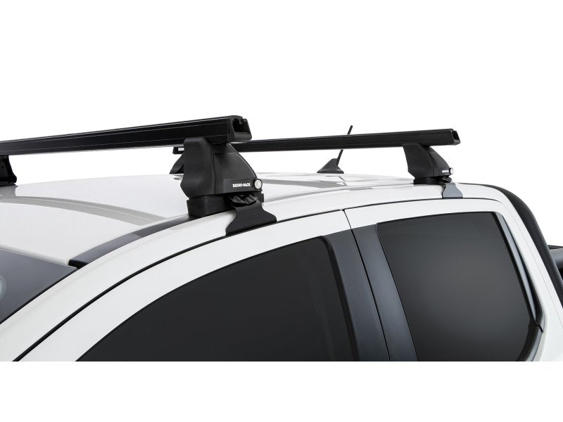 Kit 2 Dachträger-Querträger Heavy Duty schwarz 1250mm Serie 2500 Ford Ranger T9 & Raptor T9 (P703) 2022 — Rhino Rack