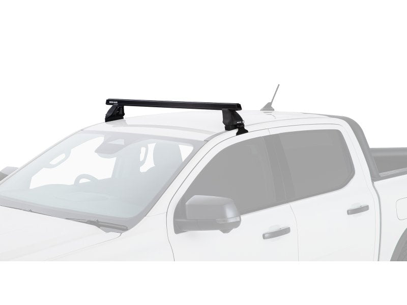 Kit 1 Dachträger-Querträger vorn Heavy Duty schwarz 1250mm Serie 2500 Ford Ranger T9 & Raptor T9 (P703) 2022 — Rhino Rack