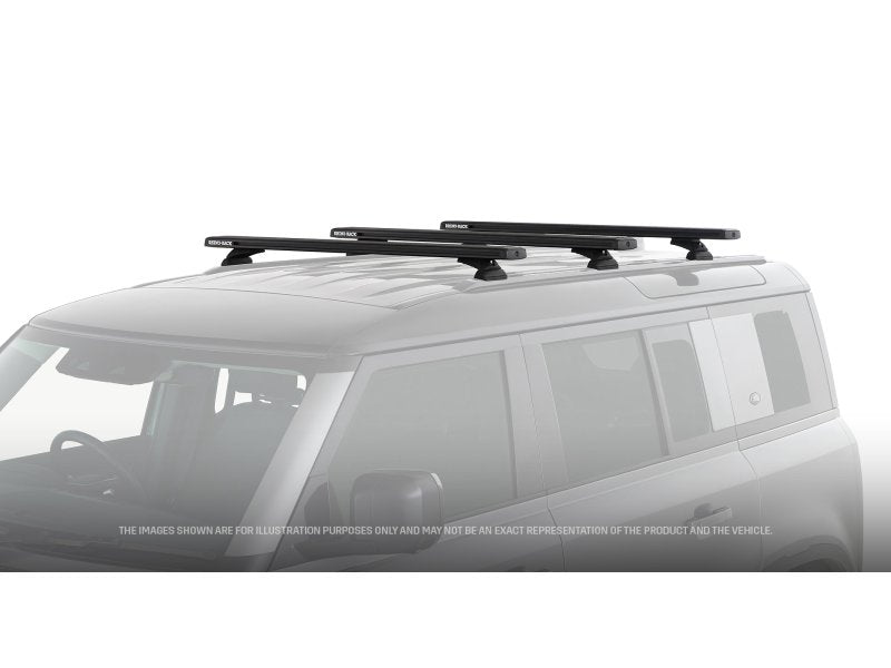 Sada 3 střešních nosičů - příčníků 1260 mm systém Reconn-Deck Land Rover Defender II 110 L663 2020+ — Rhino Rack