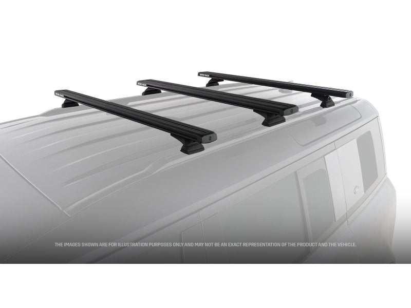 Sada 3 střešních nosičů - příčníků 1260 mm systém Reconn-Deck Land Rover Defender II 110 L663 2020+ — Rhino Rack