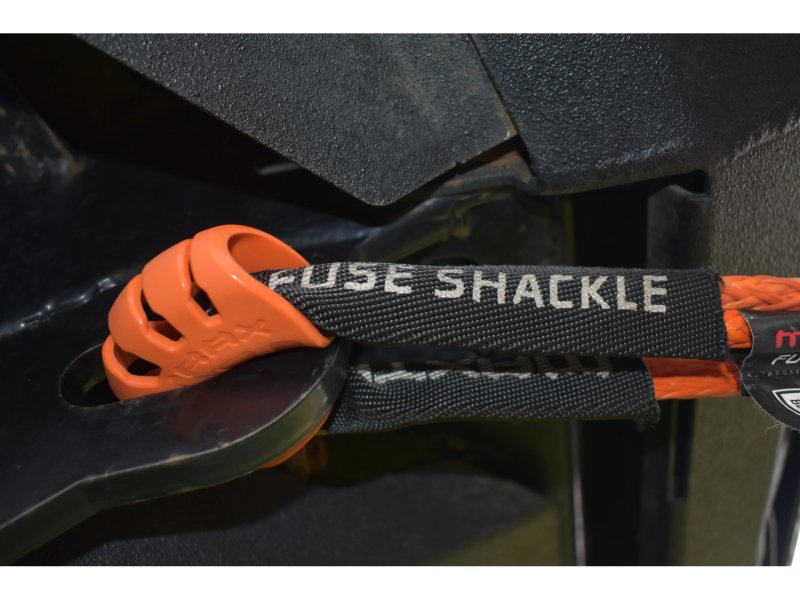 Gummischutz orange Schäkel Maxtrax Shackle Shield - Paar — Maxtrax