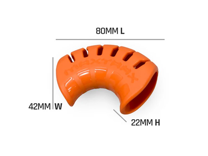 Gummischutz orange Schäkel Maxtrax Shackle Shield - Paar — Maxtrax