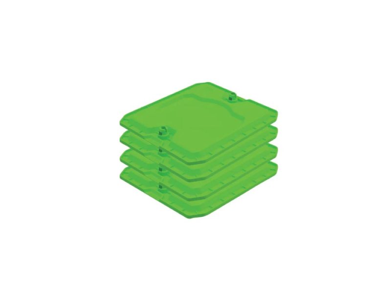 Bodenauflageplatten für Stützfüße (4er-Pack) — Tred