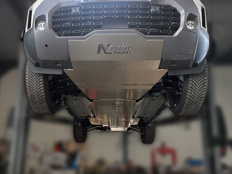Unterfahrschutz vorn Aluminium 6mm Dacia Duster 2024+ — N4-Offroad
