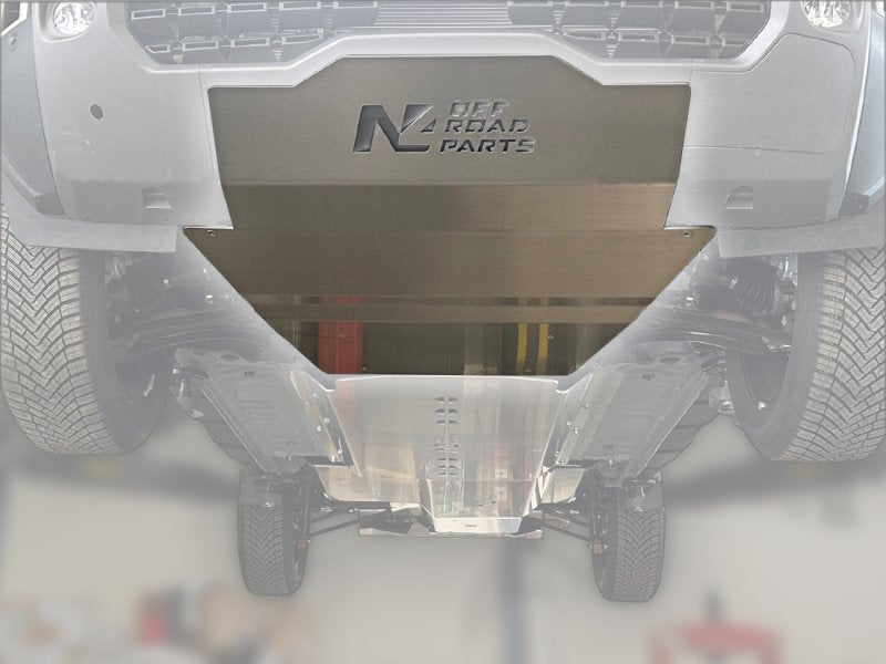 Unterfahrschutz vorn Aluminium 6mm Dacia Duster 2024+ — N4-Offroad