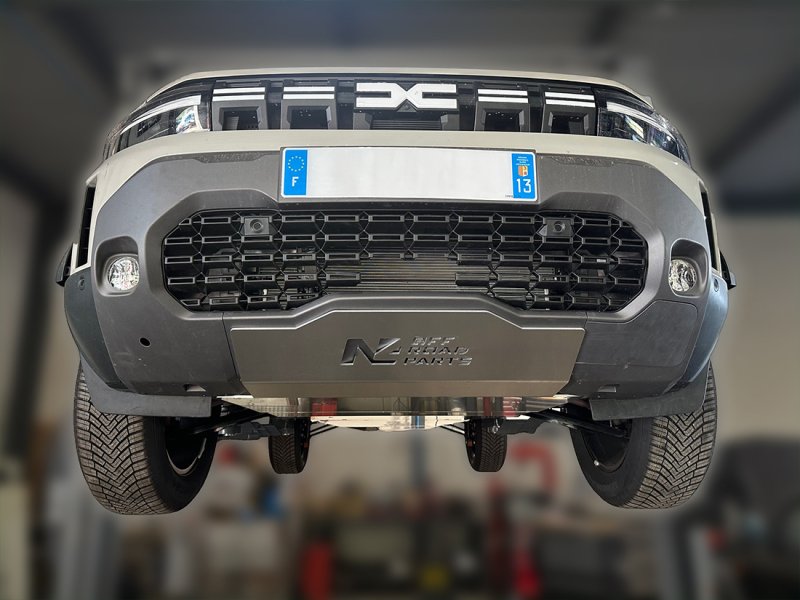 Unterfahrschutz vorn Aluminium 6mm Dacia Duster 2024+ — N4-Offroad