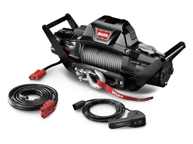 WARN ZEON 10 Multi-Mount Seilwinden-Set 12V – 4.536 kg, Stahlseil, abnehmbar (90340)