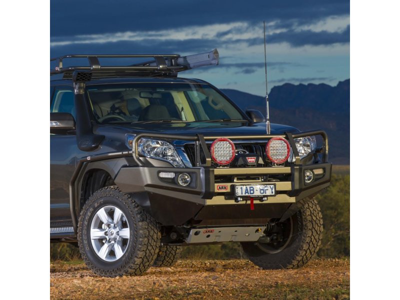 ARB Deluxe Frontschutzbügel Stahl, pulverbeschichtet – Toyota Land Cruiser Prado 150 GX/GXL (ab 2013), windenkompatibel